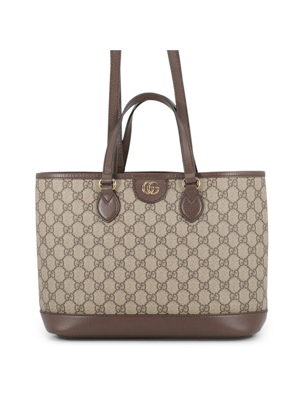 Gucci Tote Bag Ophidia GG Supreme Small Leather 2-Way